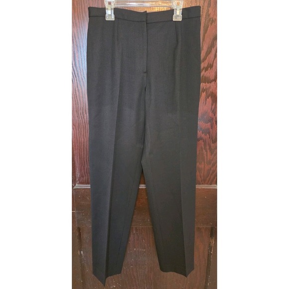 Lauren Ralph Lauren Pants - Vintage Ralph Lauren Wool Blend Black Straight Pants Petite Size 6 Classic EUC‎